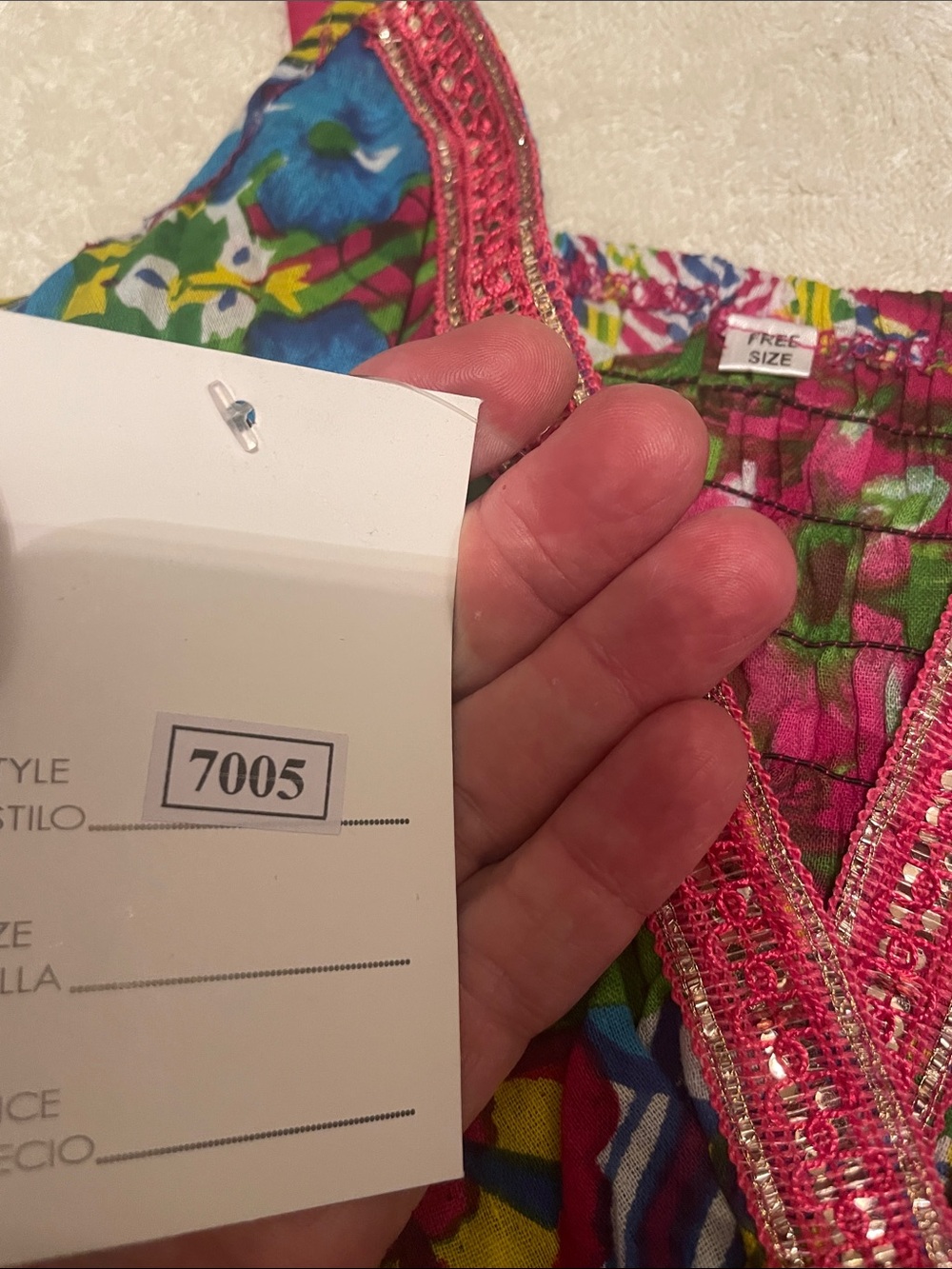 NWT Junglee Billee Vibrant Multicolor Floral Boho Dress - Picture 5 of 8